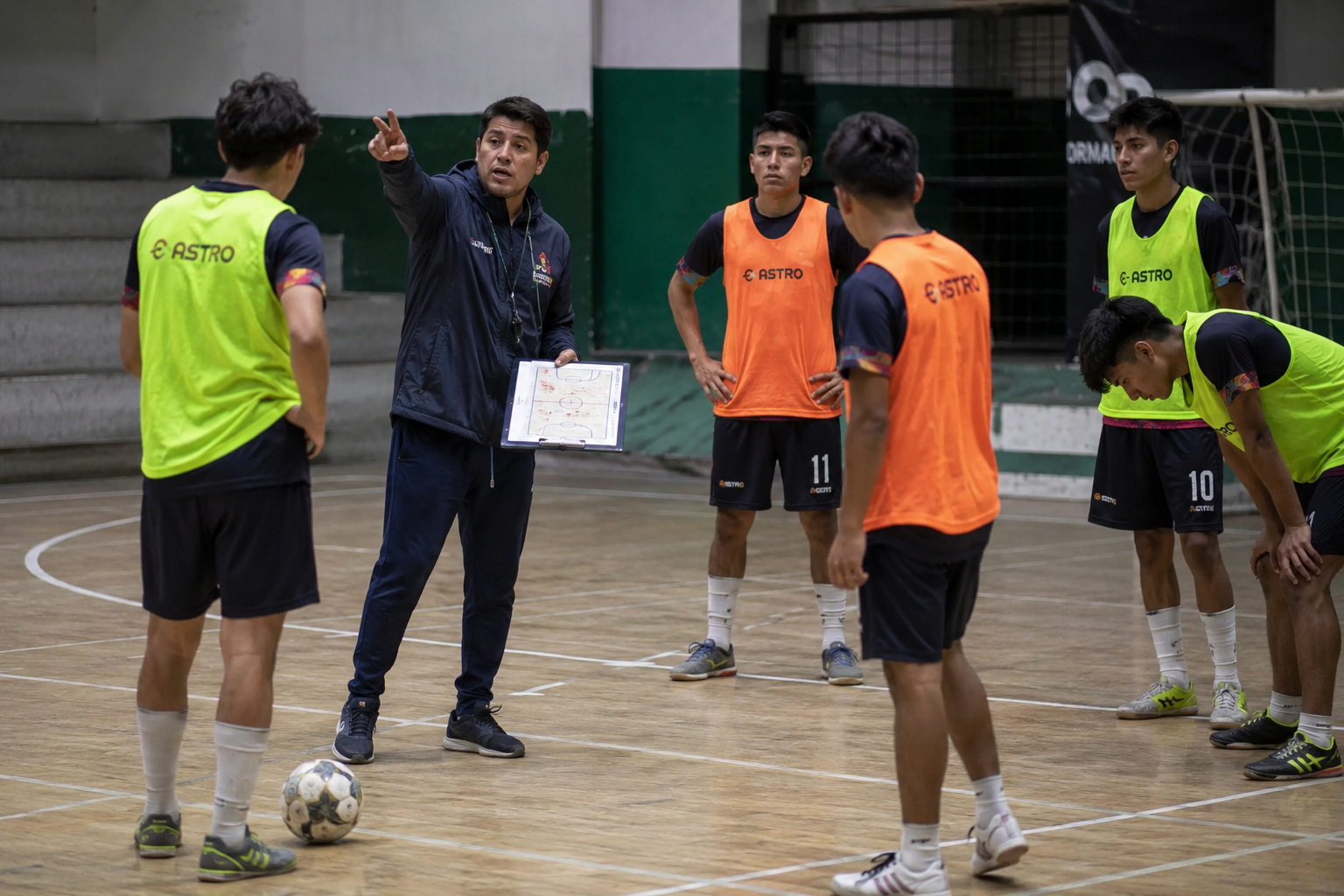 Entrenador de Futsala